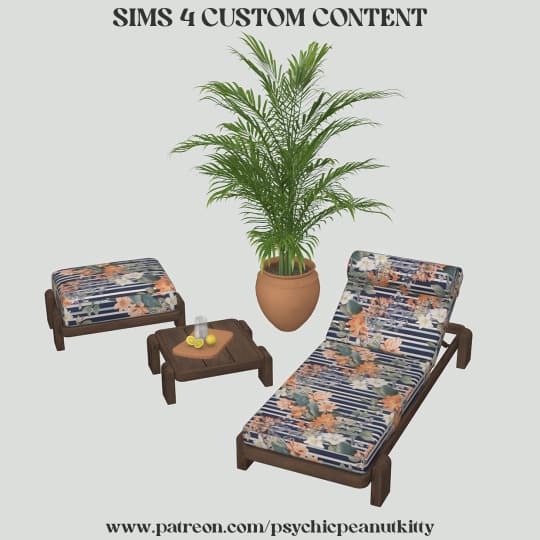 Галерея мода Сет для зоны у бассейна May Poolside #3